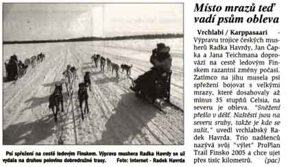 Krkonošské noviny 26.3.2005