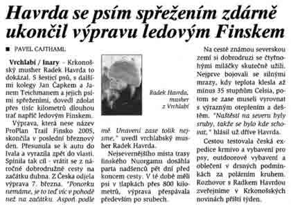 Krkonošské noviny 2.4.2005